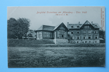 Ansichtskarte AK Adlersberg Thüringer Wald 1904-1915 Berghotel Gasthaus Hotel Ortsansicht Architektur Thüringen